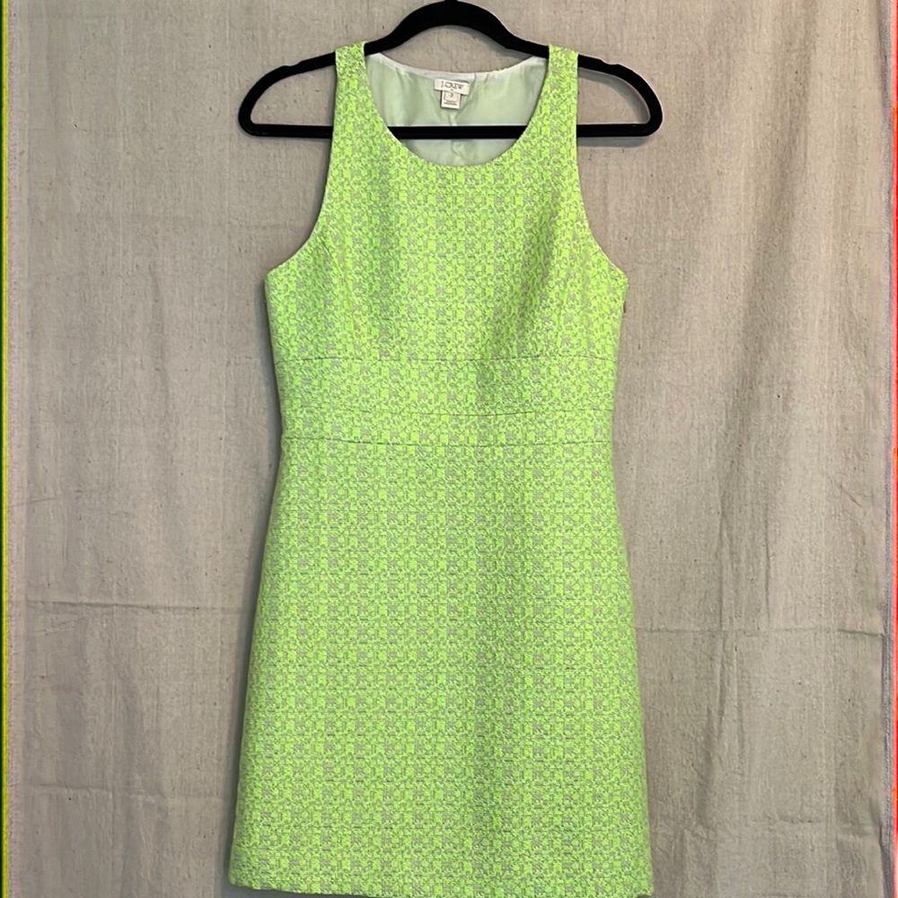 J. Crew Factory: Racerback Neon Dress